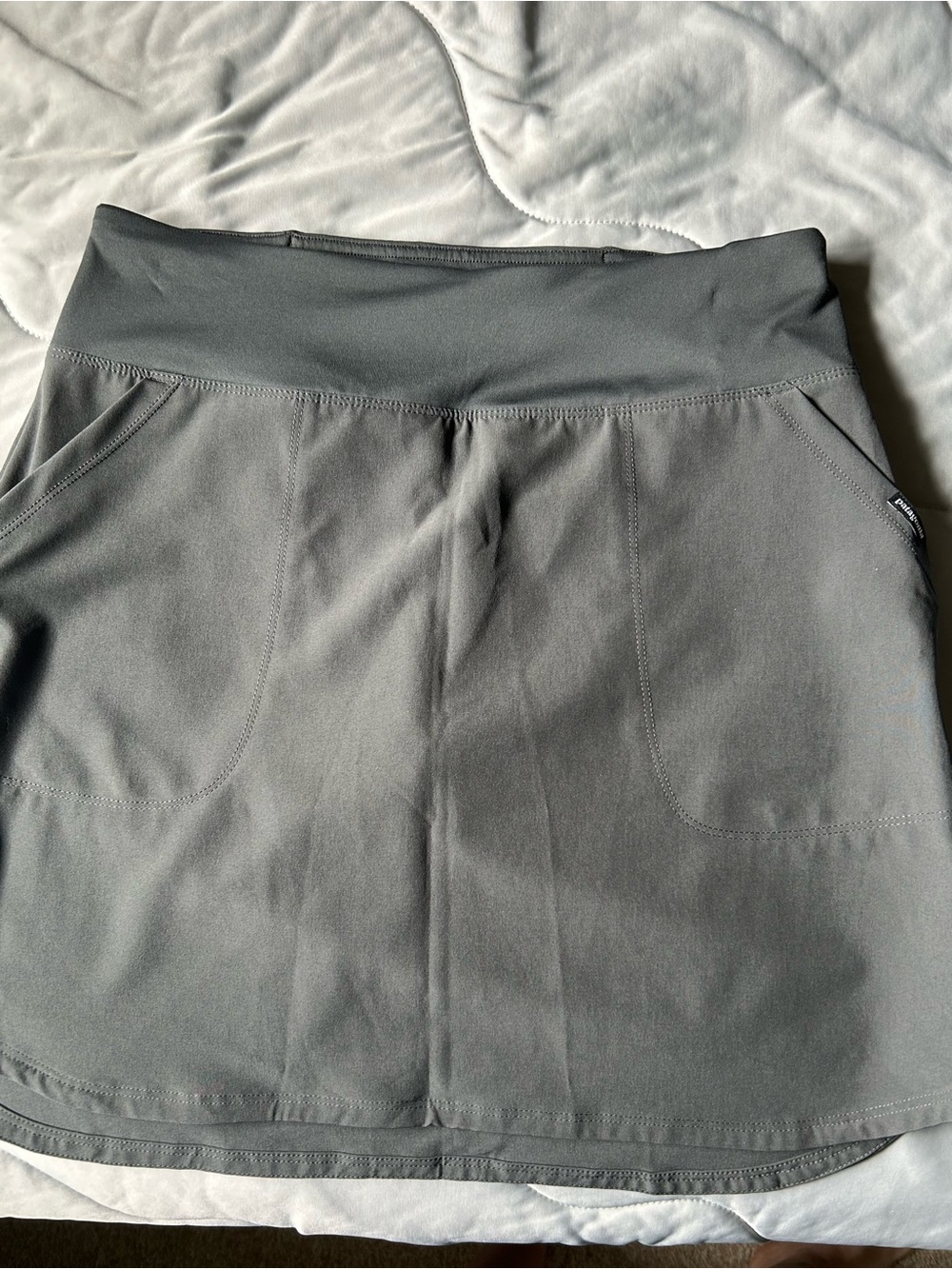 Patagonia Gray tech skort